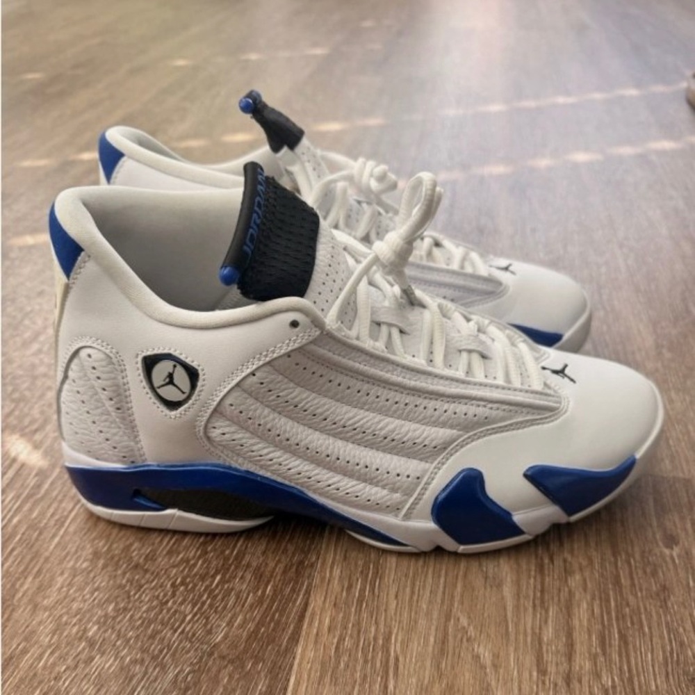 Air Jordan 14 Retro Hyper Royal Men’s size 12 10/10 Condition 487471-101 M